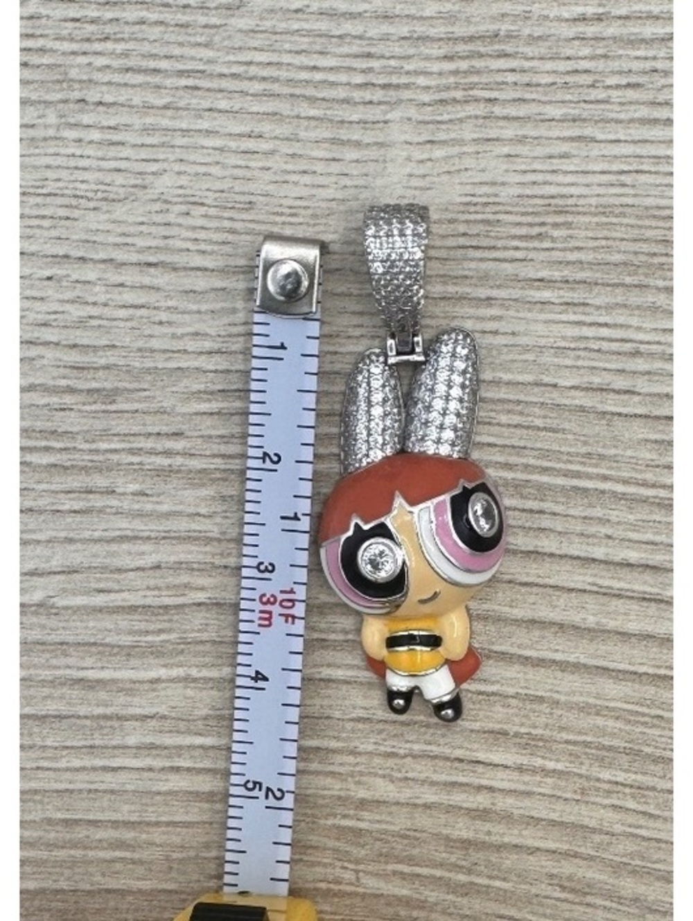 Powerpuff Girls Blossom BS925 Sterling Silver Pendant